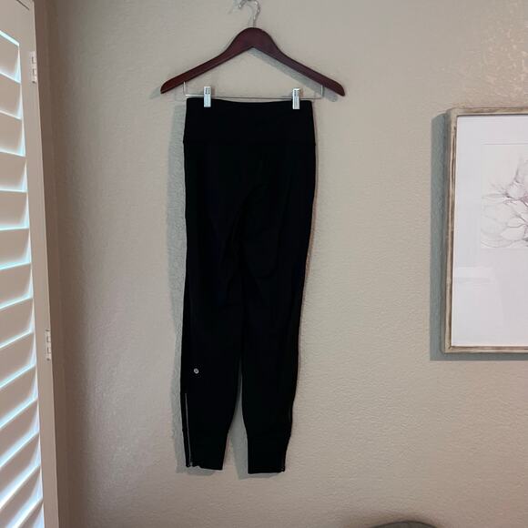 Lululemon Fast Track Pant II Women’s Jogger Leggings Size 2 Black High Waist - Picture 6 of 11